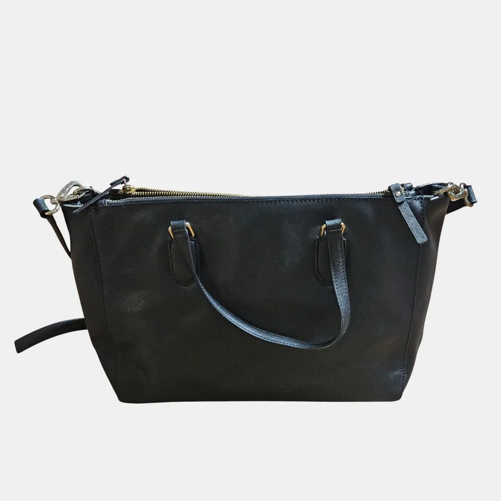 Kate Spade Leighann Laurel Way Lane Satchel Shoulder‎ Bag Tote Strap Double Zip